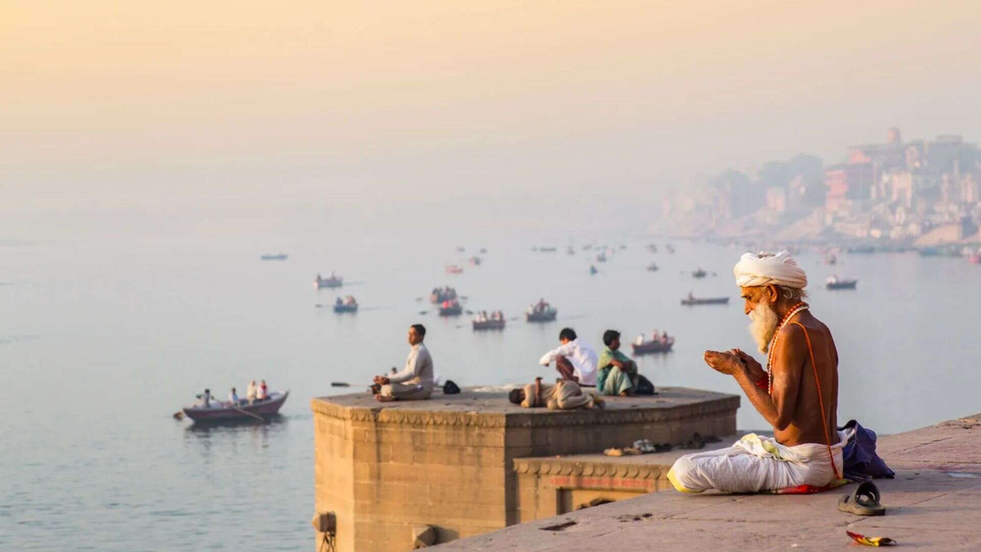 Ganga River Records Historic Low Water Levels In Varanasi