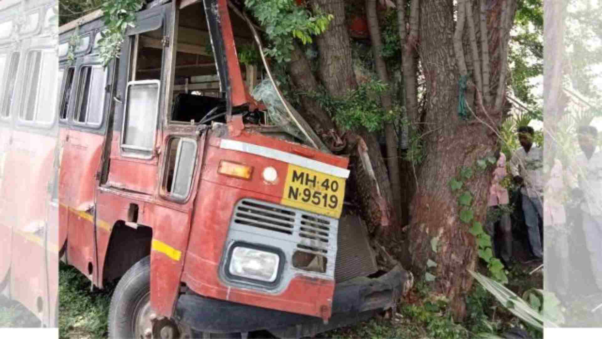 Maharashtra: 25 Injured As MSRTC Bus Hits Tree In Pune
