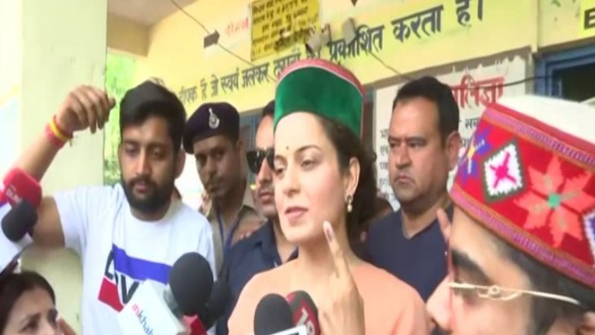 Kangana Ranaut Confident in BJP’s Victory for All Four Himachal Seats