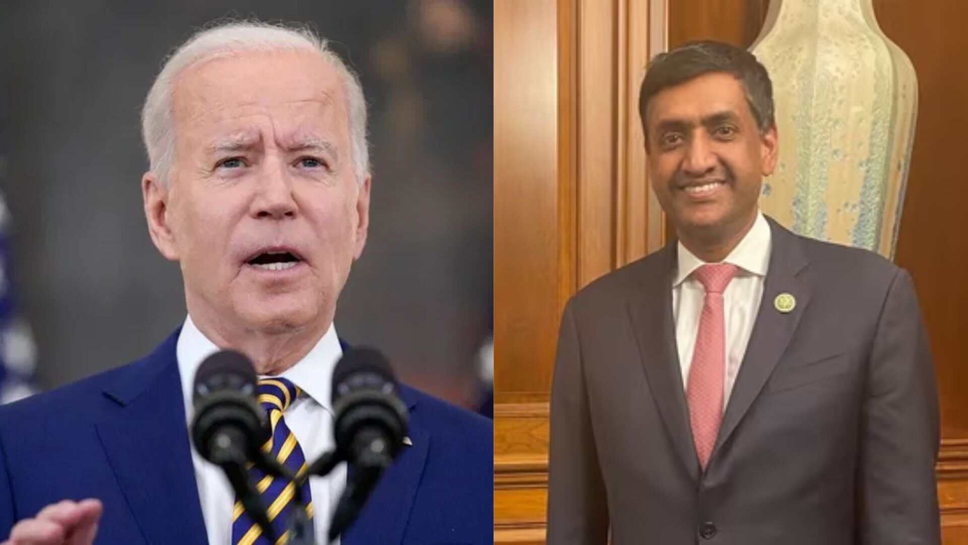 Indian American Lawmaker Unhappy With Joe Biden’s Stance