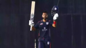 Monank Patel Leads USA To Historic Victory With Stellar Performance