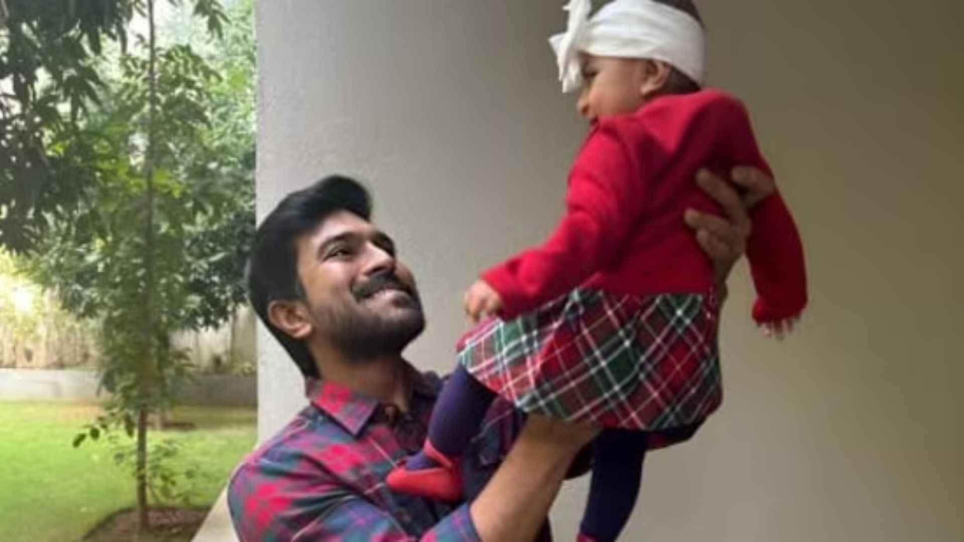 Ram Charan, Upasana’s Daughter Klin Kaara’s Adorable Face Revealed On Father’s Day 2024–See pic