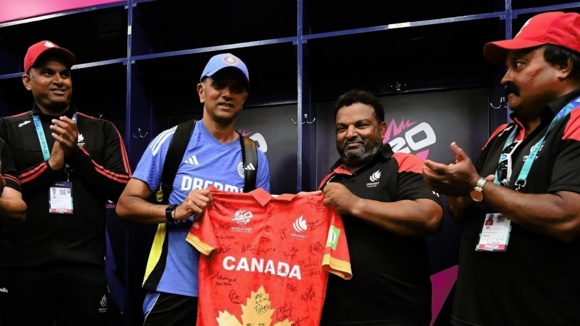 T20 World Cup: Rahul Dravid’s Heartwarming Gesture To Canada Cricket Team Goes Viral