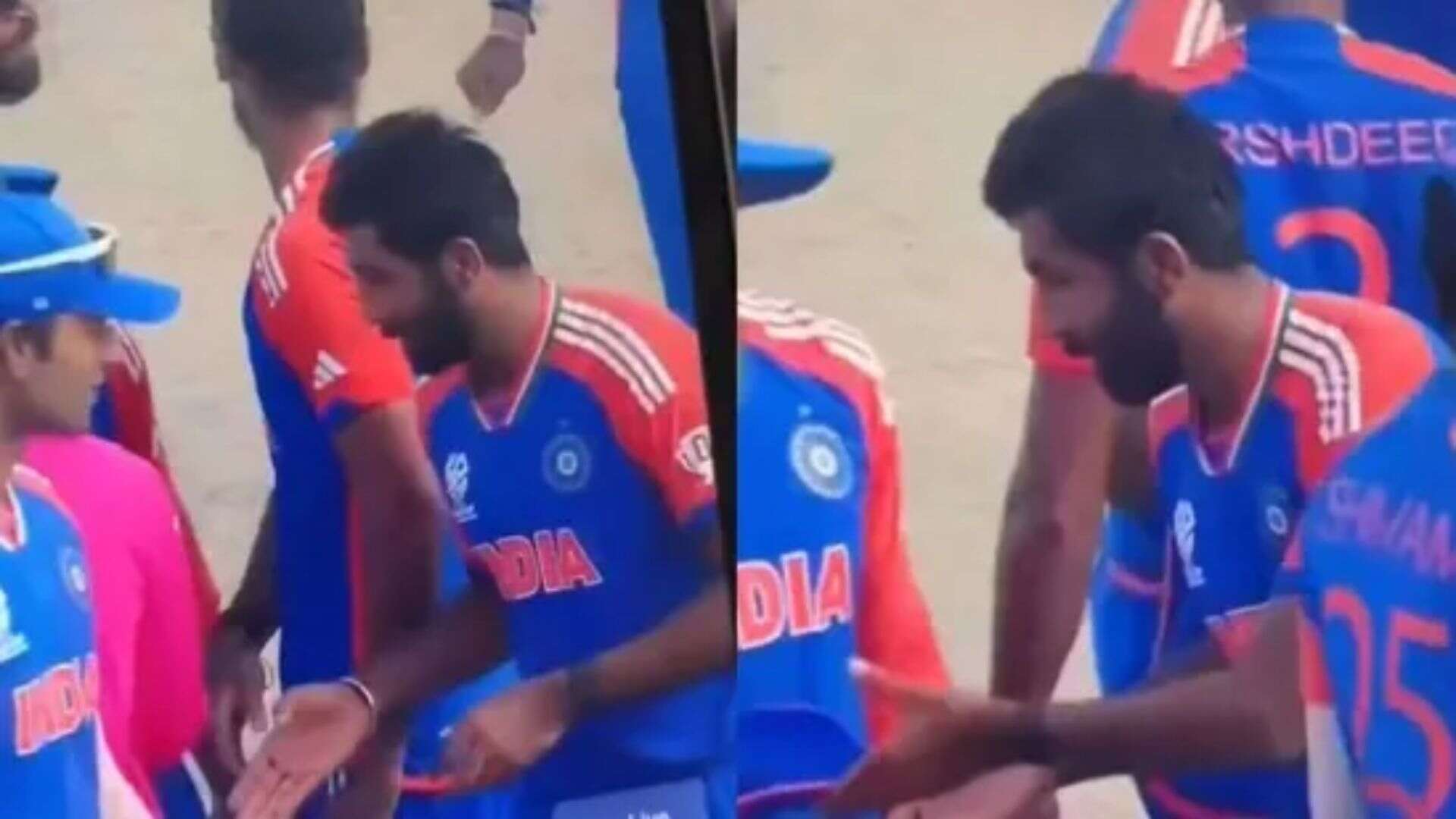 Watch| Umpire Ignores Jasprit Bumrah’s Handshake, Awkward Moment