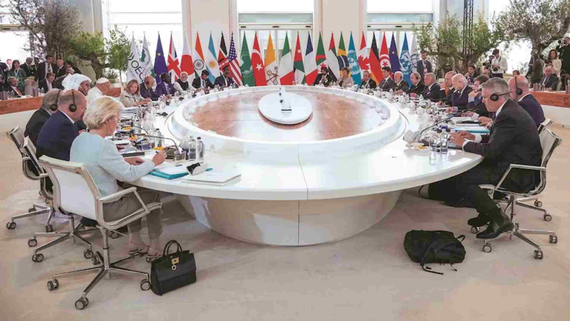 G7 Nations Commit to Supporting India-Middle East-Europe Economic Corridor