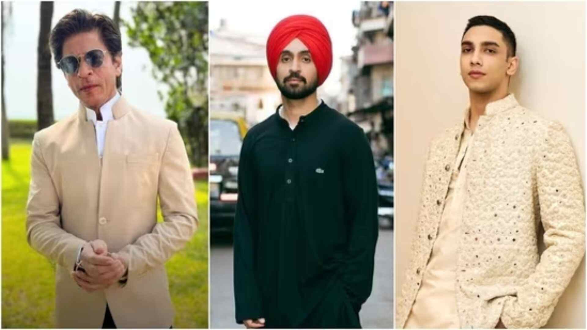 Eid Ul Adha 2024 Celeb Menswear Style Guide: From Shah Rukh Khan To Diljit Dosanjh, Get Bakrid Outfit Inspo From Your Favorite Stars