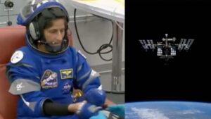 Sunita Williams Takes Shelter In Starliner Amid Satellite Breakups