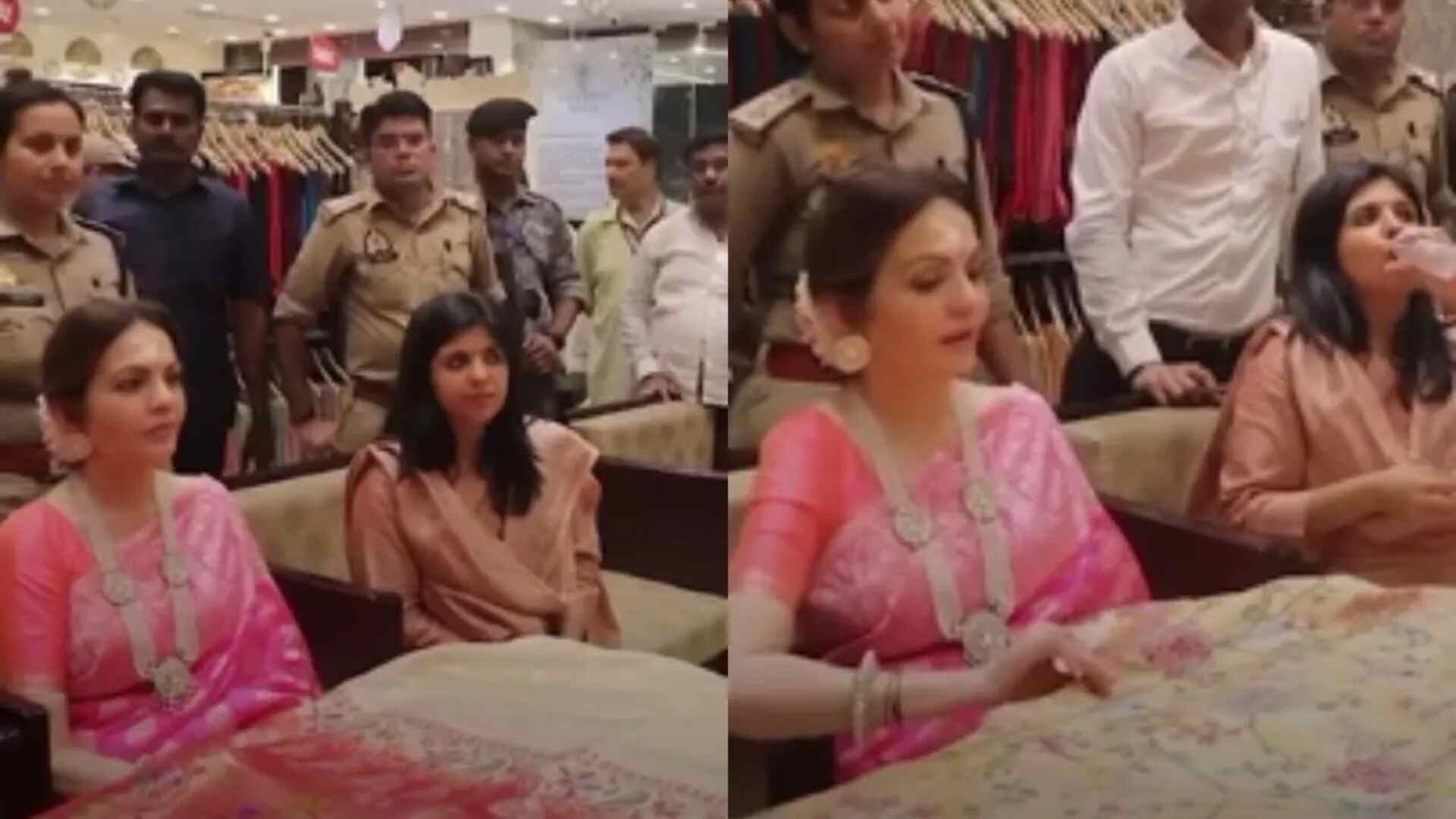 Watch: Nita Ambani Shops For Saree Ahead Of Anant-Radhika Wedding In Varanasi