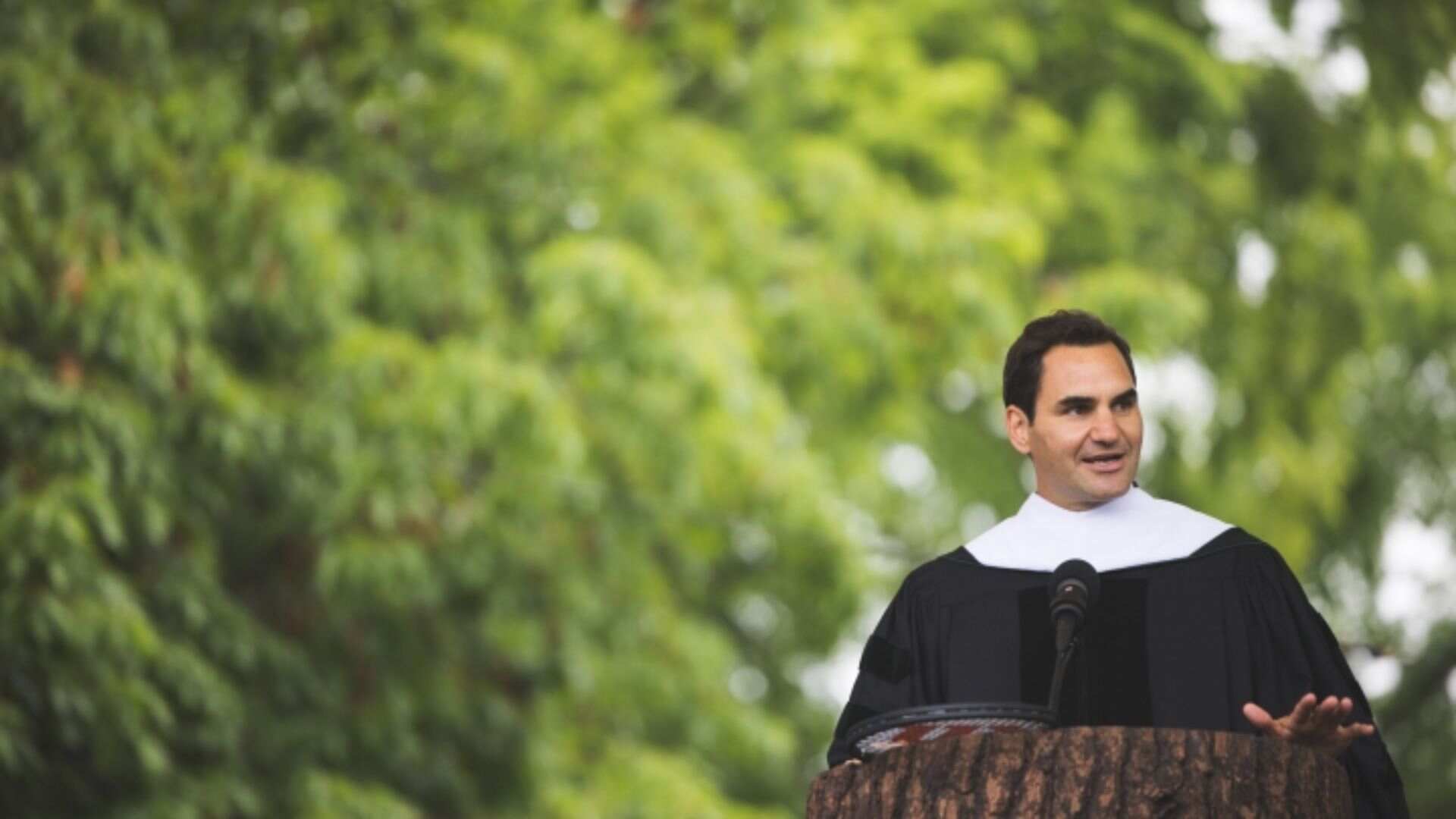 Roger Federer Receives Honorary Doctorate, Delivers Inspiring Speech At Dartmouth College