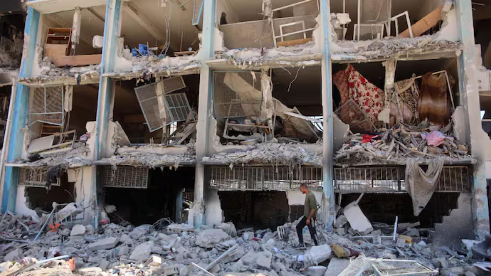 Israel-Hamas War Reaches Ninth Month, Death Toll Nears 37,000