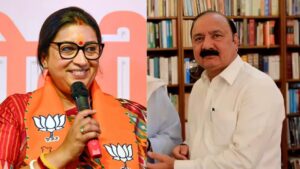 Kishori Lal Sharma Leads Against Smriti Irani In Amethi