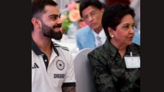 Viral: This Picture of Virat Kohli and Indra Nooyi is Doing Rounds on Internet