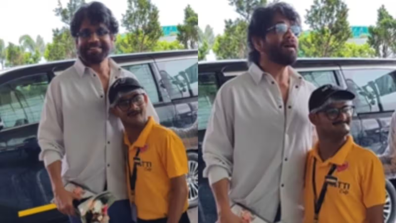 Watch: Nagarjuna Finally Meets Specially-Abled Fan Who Was Pushed By His Bodyguards At The Airport