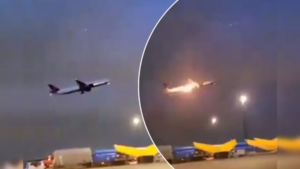 Watch On Camera: Air Canada Boeing Jet Experiences Flames After Take-Off