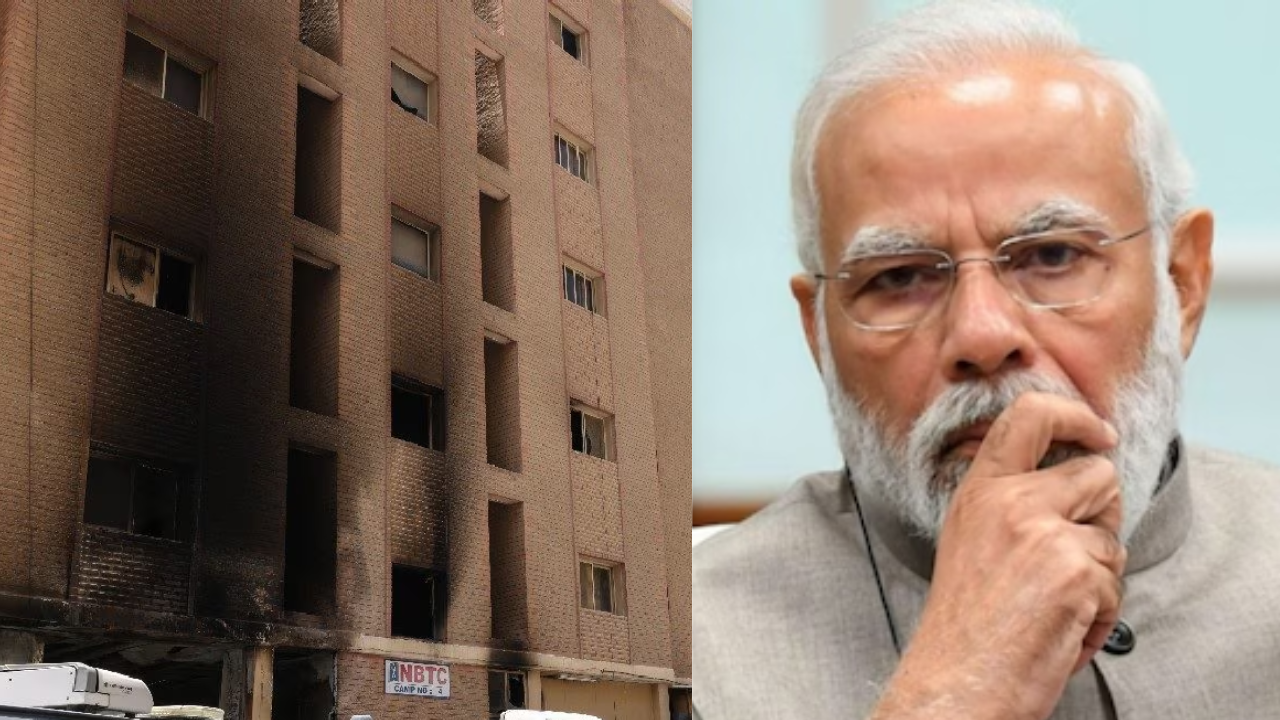 Watch: PM Modi’s Emergency Meeting After Kuwait Building Fire, Several Indians Among 49 Dead
