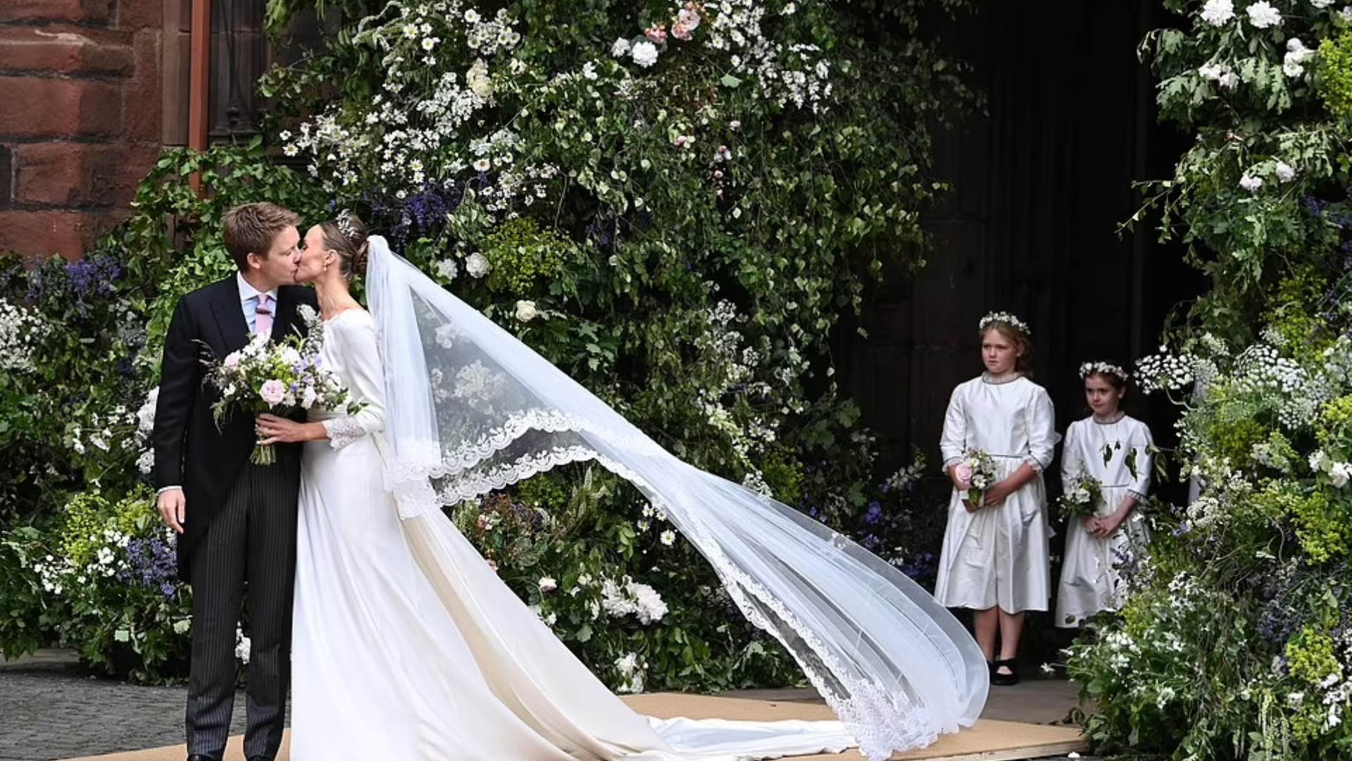 Wedding Of The Duke of Westminster And Olivia Henson: A Sneak- Peek Into Her Stunning Attire And Prince George's Absence