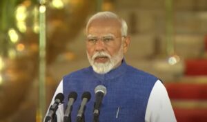 Watch: ‘Mai Narendra Damodardas Modi Shapath Leta Hoon…’ Modi Takes Oath For Third Term