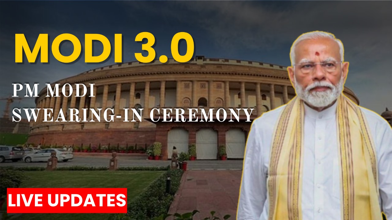 PM Modi Swearing-In Ceremony: PM Modi Takes Oath As Prime Minister Of India For Third Consecutive Term