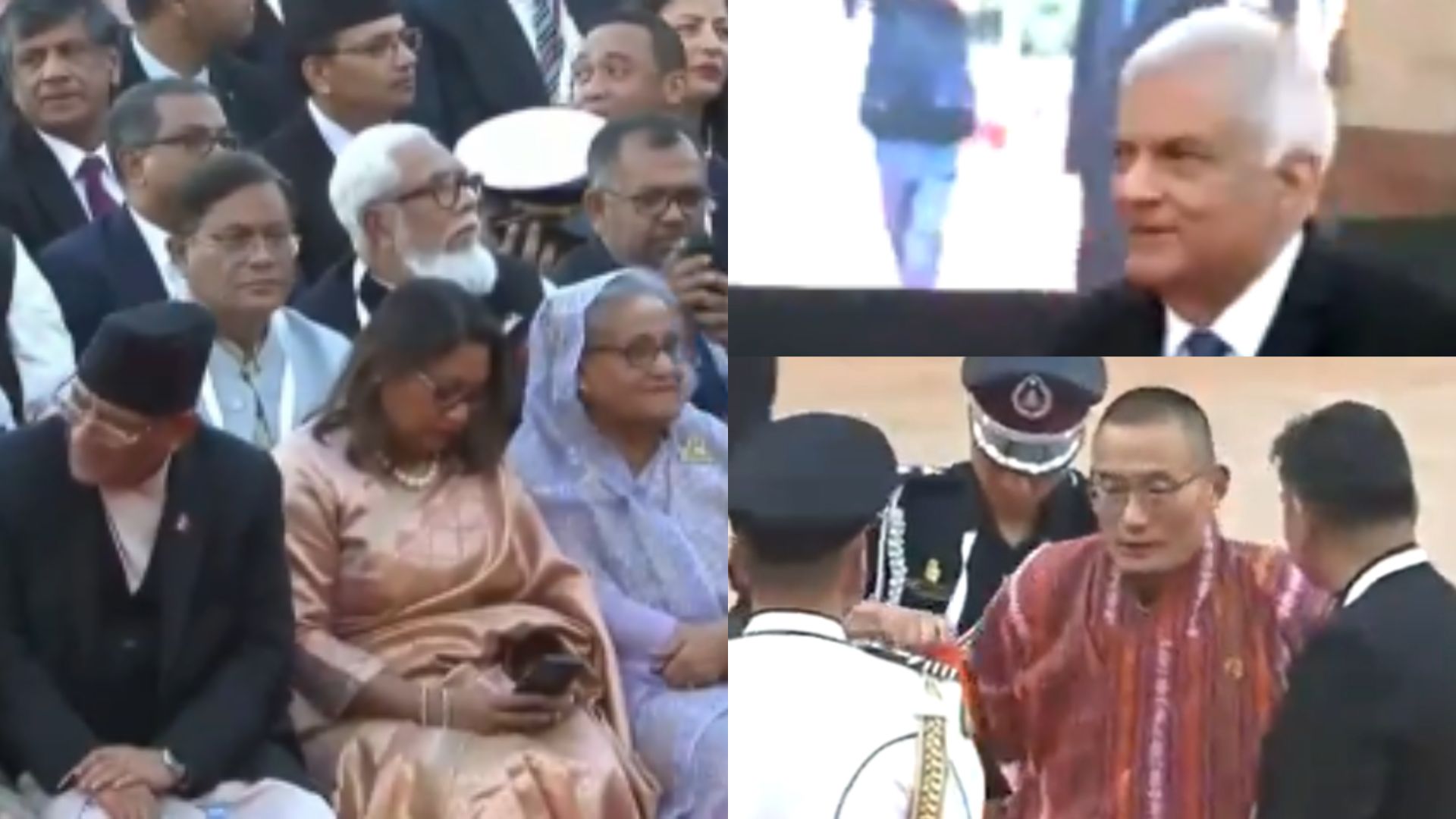 Watch: Foreign Leaders Attend Narendra Modi’s Oath Ceremony