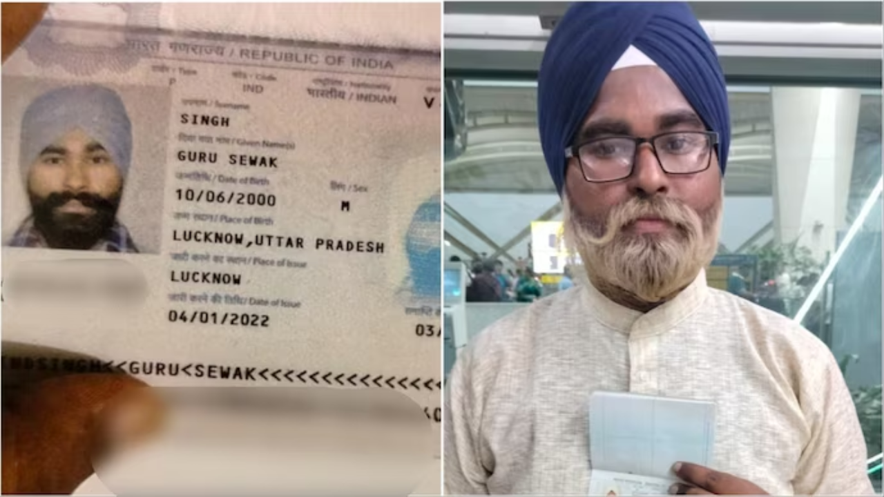 Young Man’s Dyes Hair And Beard, Disguise As Elderly Passenger Caught At Delhi Airport