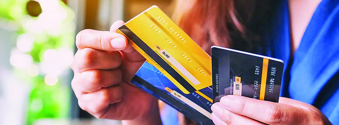 Rising use of credit cards