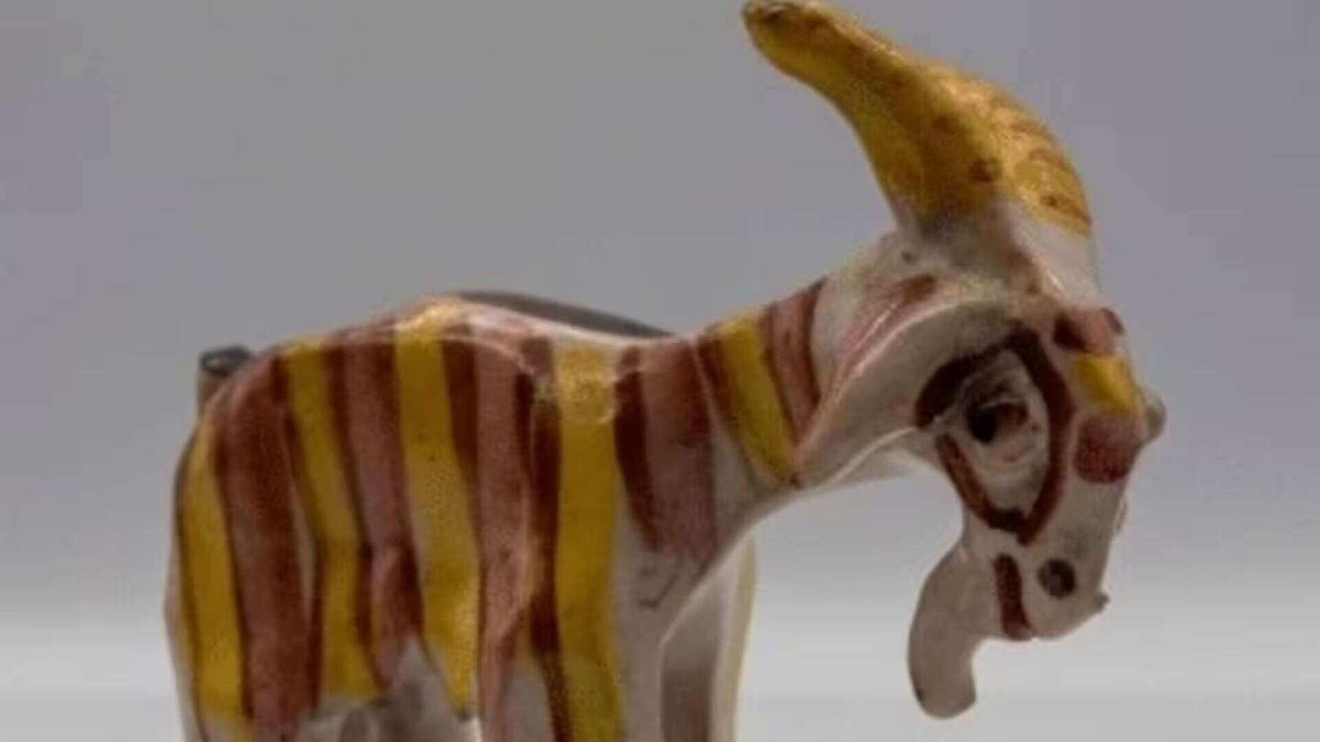 Rare Ceramic Goat Made By King Charles Fetches ₹9 Lakh At Auction