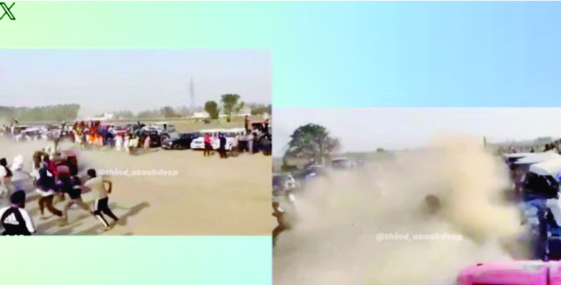 Tractor accident during race event in Kapurthala leaves five injured, video goes viral