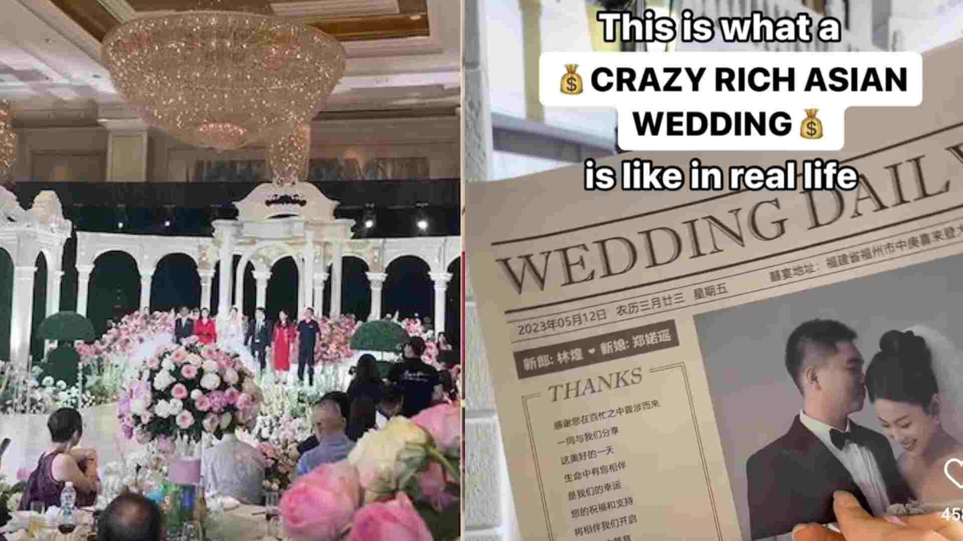 Travel Influencer Unveils Spectacular Real-Life ‘Crazy Rich Asians’ Wedding Extravaganza
