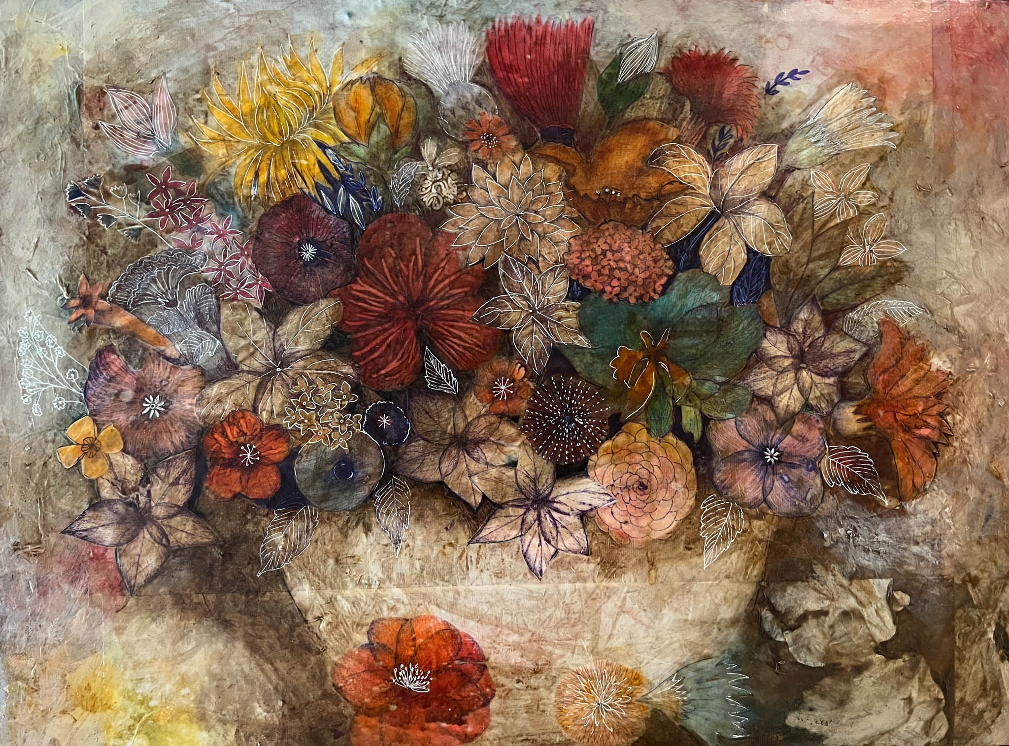Laxmi Gupta’s art exhibition: The Flower Always Sheds Its Fragrance