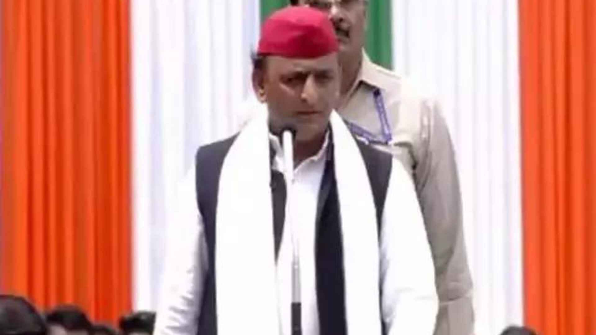 Akhilesh Yadav At TMC Rally