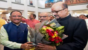 Ramen Deka Takes Oath as Chhattisgarh Governor; CM Sai Extends Best Wishes