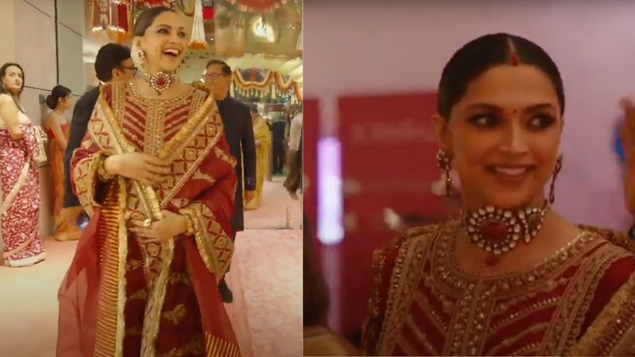 Deepika Padukone Flaunts Sindoor, Dodges Paparazzi Amid Baby Bump Trolling At Anant-Radhika’s Wedding