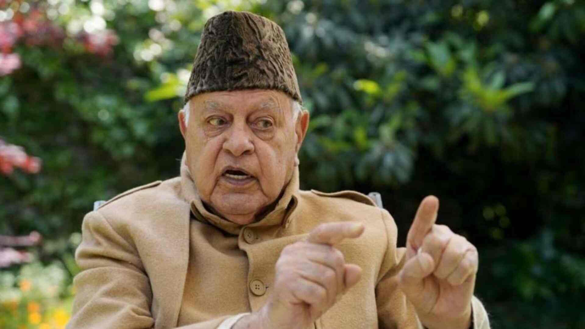 Farooq Abdullah Warns Of Rising Tensions Due To Alleged Terrorist Infiltration From Pakistan