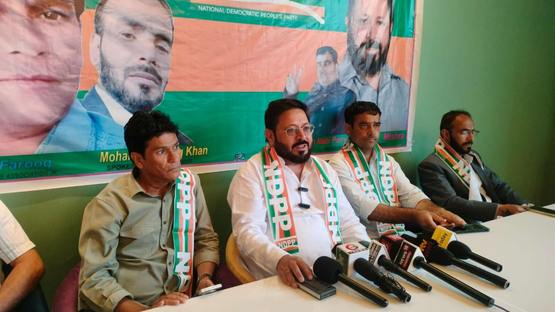 Former Terrorist Saifullah Farooq Joins NDPP, Party Leader Urges Timely Elections