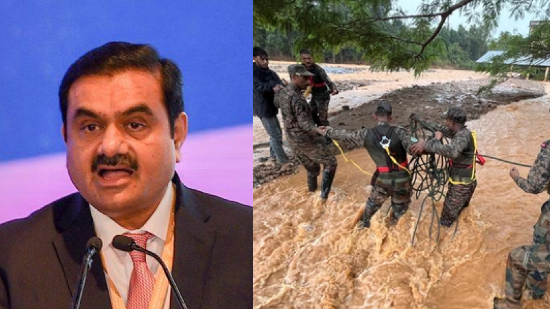 Gautam Adani Donates Rs 5 Crore For Kerala’s Wayanad Landslide Relief