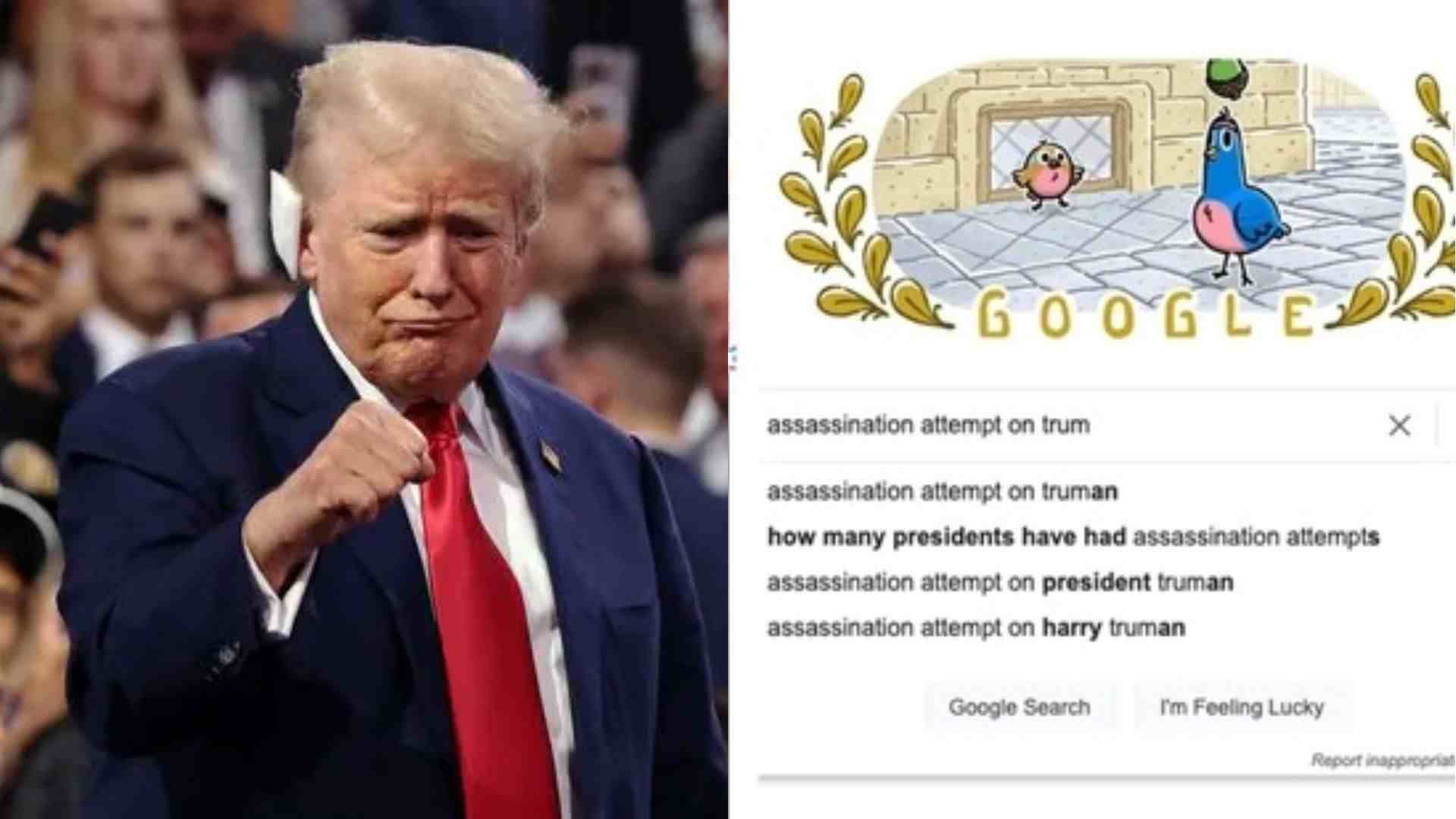 Google Removes Trump Assassination Attempt Search Results; Accused Of Election Interference