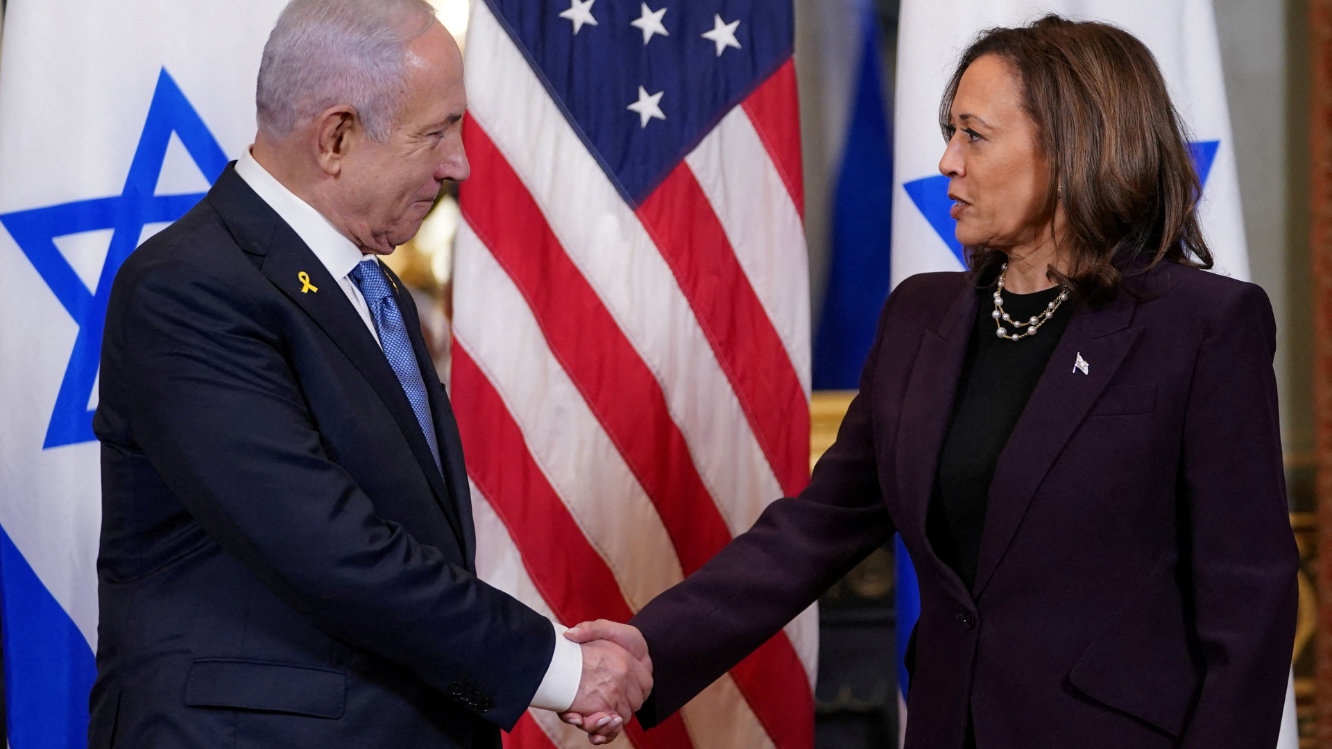 Harris Promises Not To Stay ‘Silent’ On Gaza After Netanyahu Meeting