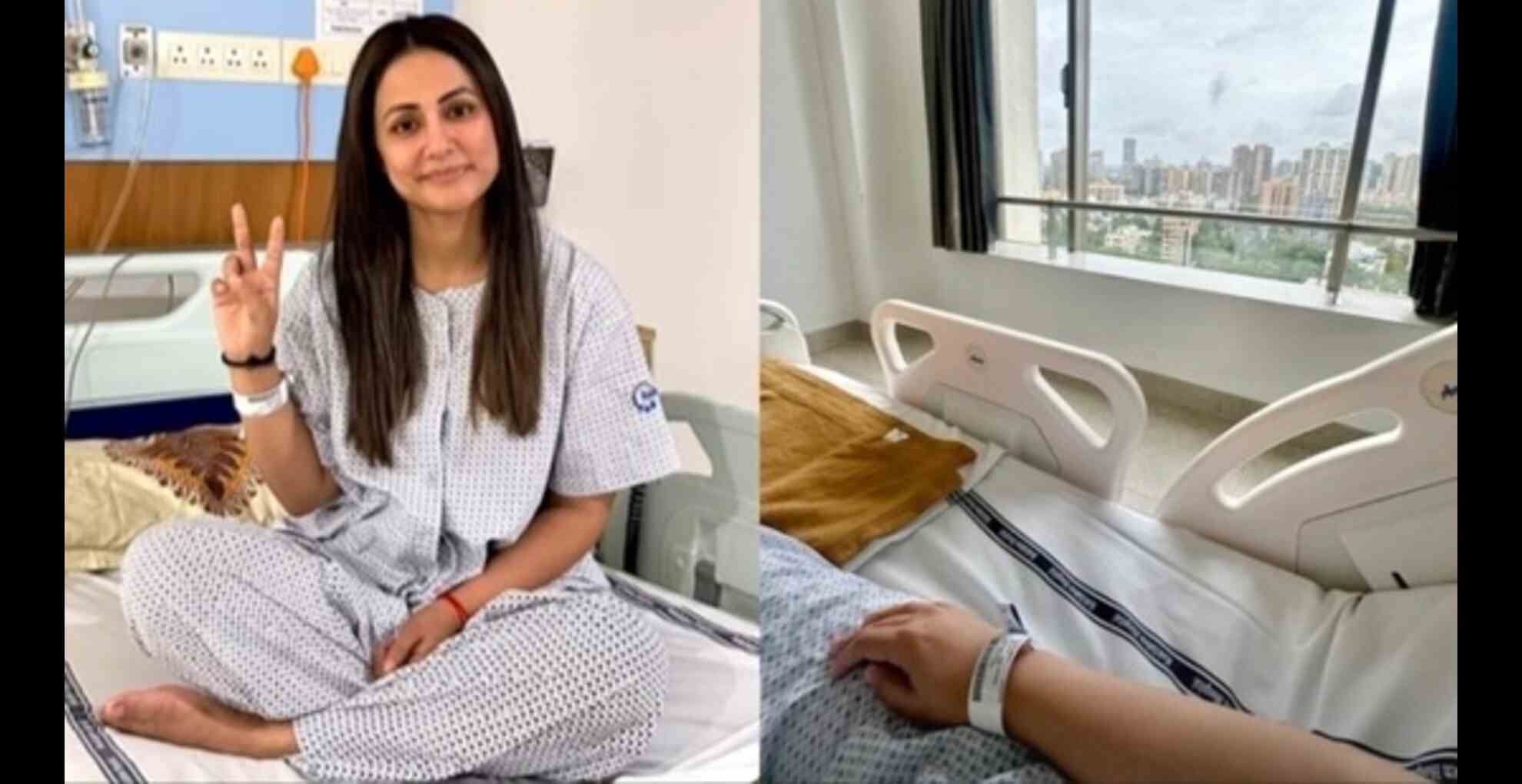 Hina Khan’s Bold Battle with Breast Cancer: Support from Hospital