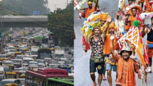 Kanwar Yatra Traffic Alert: Kalindi Kunj Lanes Closed, No Cars On Delhi-Meerut Expressway