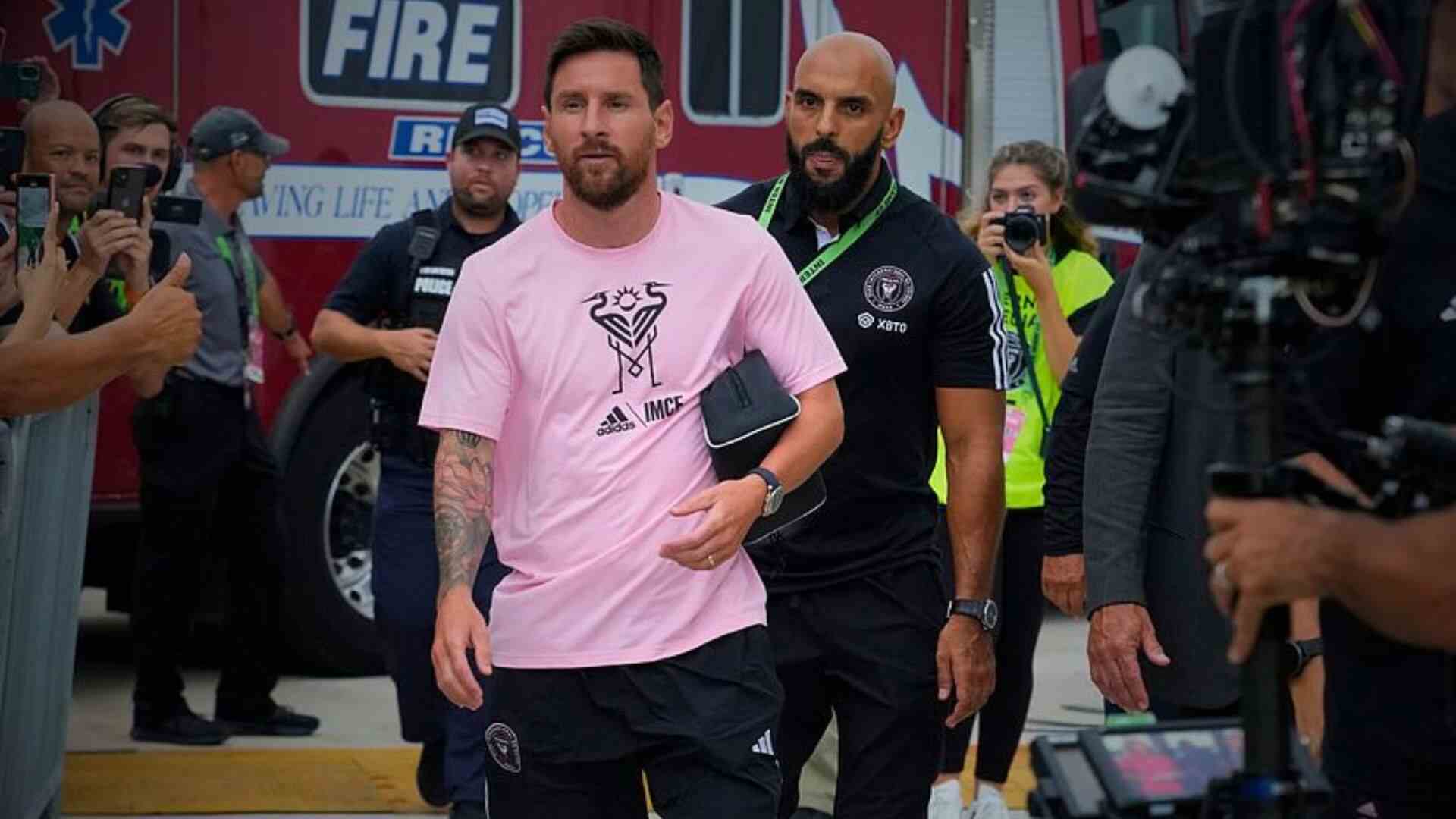 Watch: Lionel Messi’s Bodyguard In Action, Garners Praise On Social Media