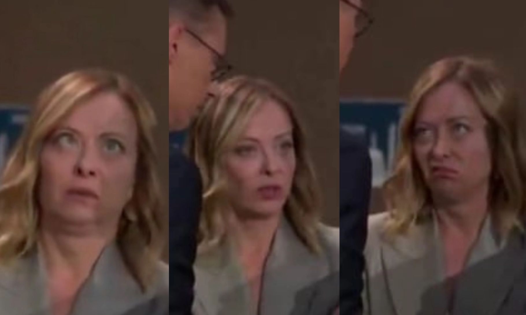 Watch: Giorgia Meloni's Eye Roll At Biden's NATO Summit Tardiness Goes Viral