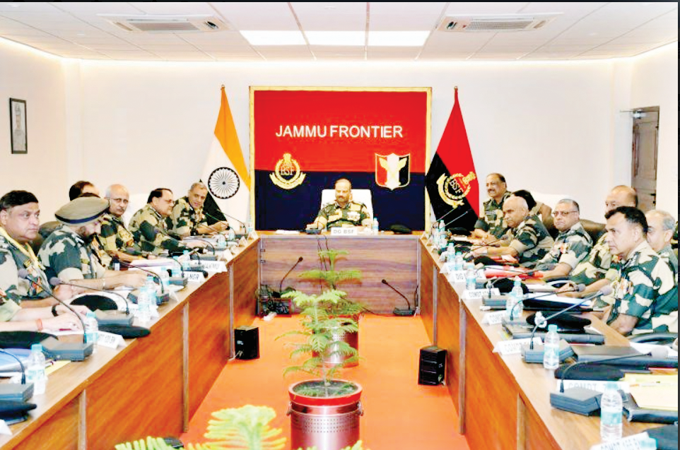BSF DG Reviews 0perational Readiness Along Jammu Border