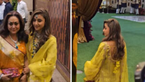 Heartwarming Gesture: Tina Ambani Calls Khrisha Shah for This Special Moment at Anant-Radhika Haldi