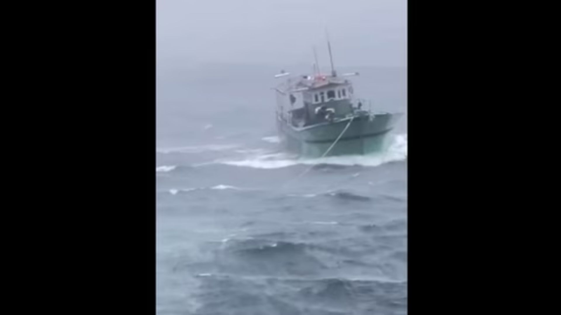 Watch: Indian Coast Guard Rescues Stranded Boat In Harrowing Weather Conditions