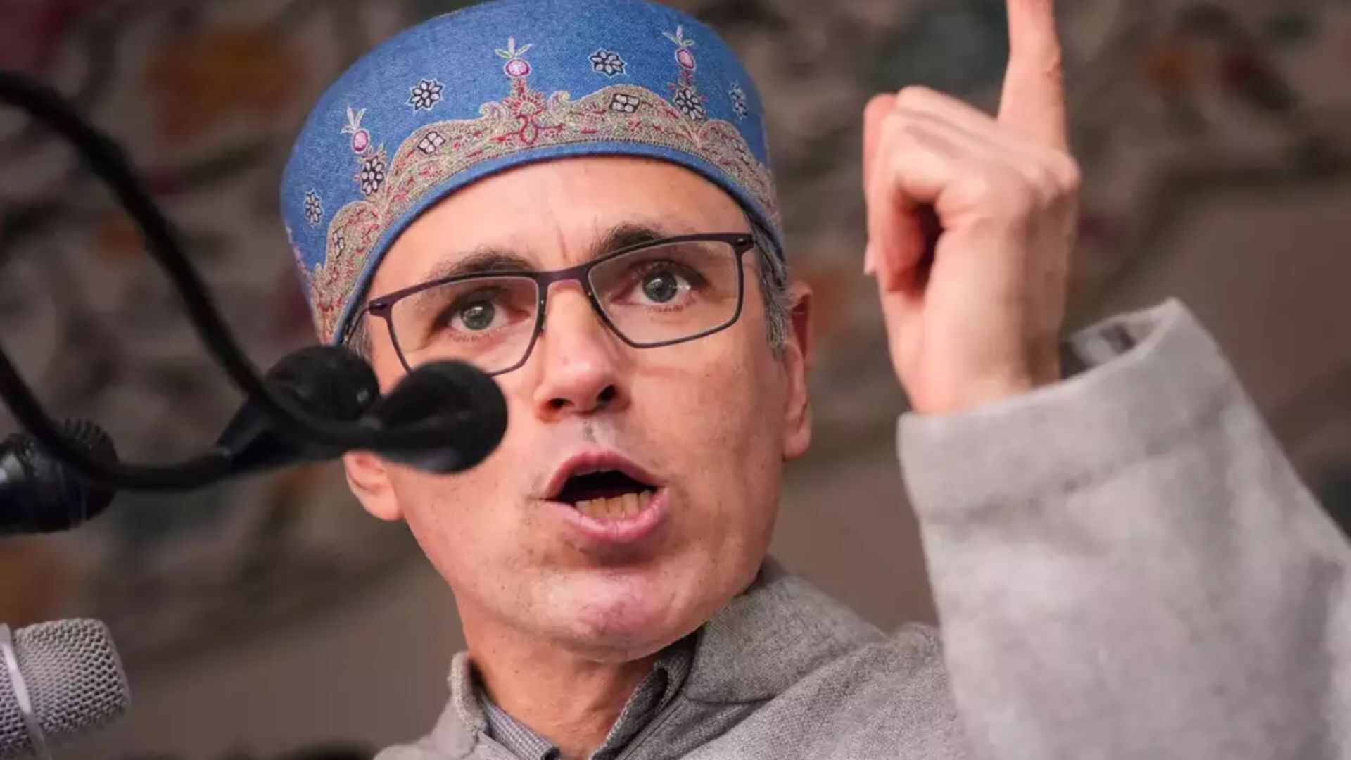 Omar Abdullah Urges Government to Hold Timely Elections in J&K, Challenges Security Narrative