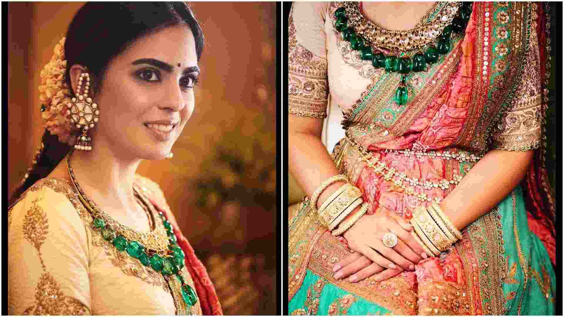 Anant-Radhika Wedding: Isha Ambani Rewears Mother Nita’s Iconic Emerald Necklace For Haldi Ceremony