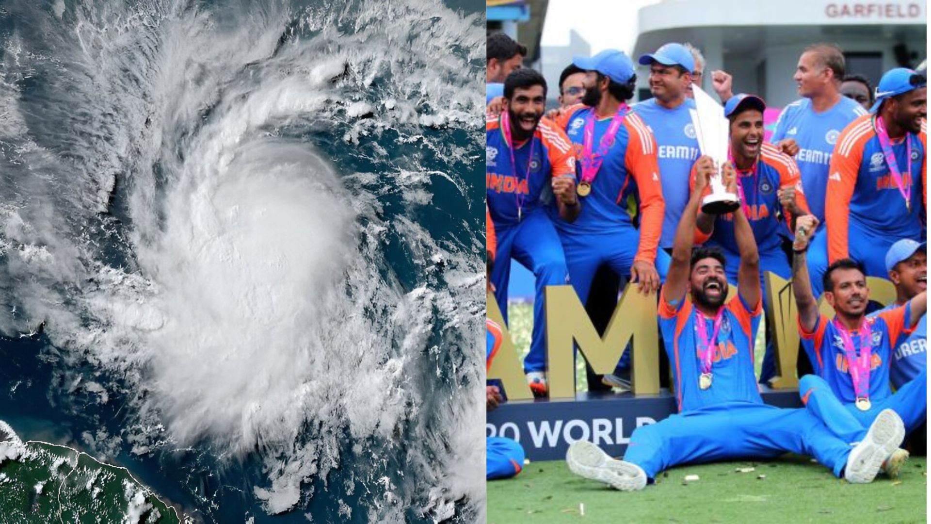 Watch: Hurricane Beryl Hits Barbados, Team India Stranded After World Cup Victory