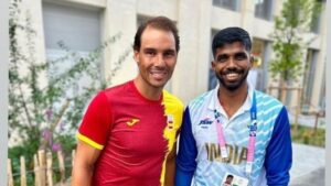 Paris 2024: Satwiksairaj Rankireddy Meets Rafael Nadal At Athletes Village—Check Out The Pic