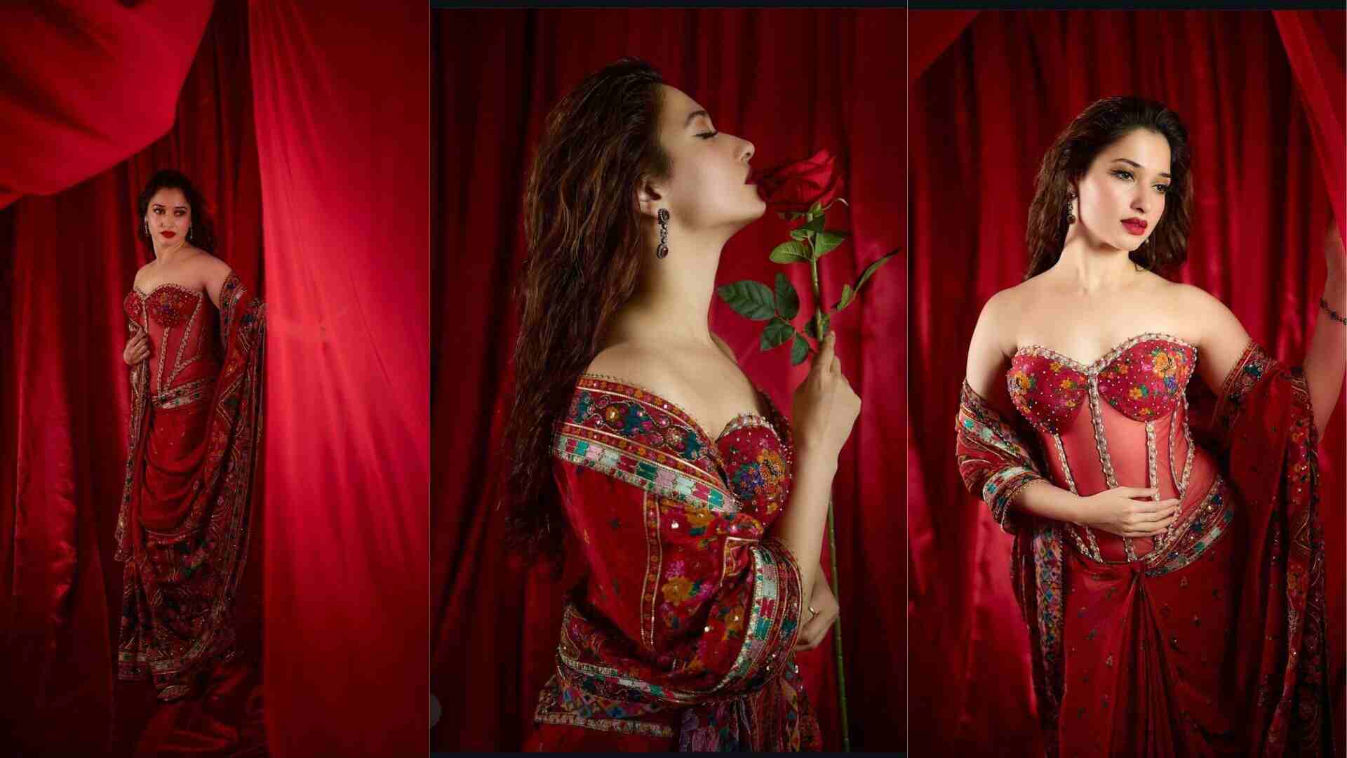 Tamannaah Bhatia Redefines Saree Elegance with Modern Twist