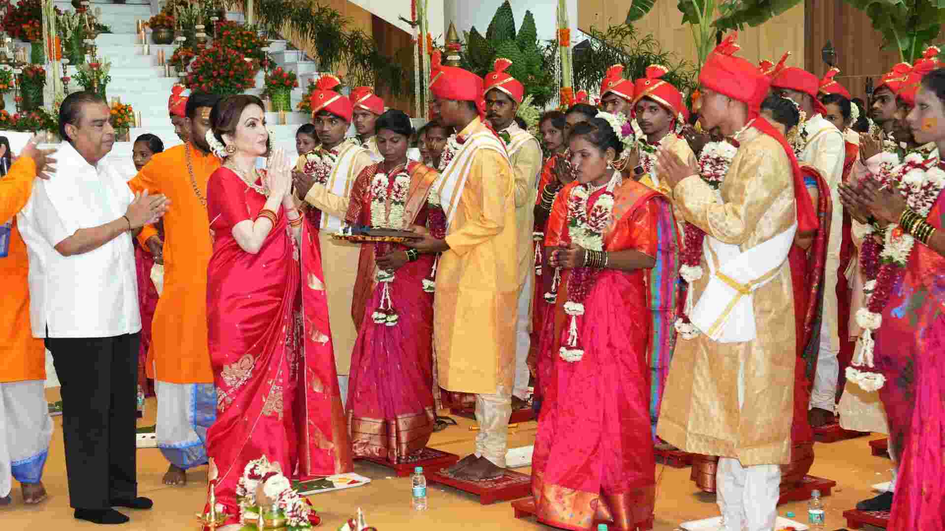 Here’s What The Ambanis Gifted To 50 Couples At Mass Wedding?